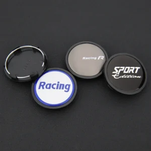 4 Stück JDM 65mm racing sport Nabendeckel Nabenkappen
