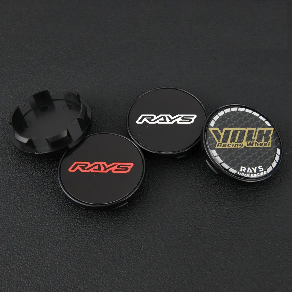 4 Stück 53mm Rays Volk Nabendeckel Nabenkappen - Image 3