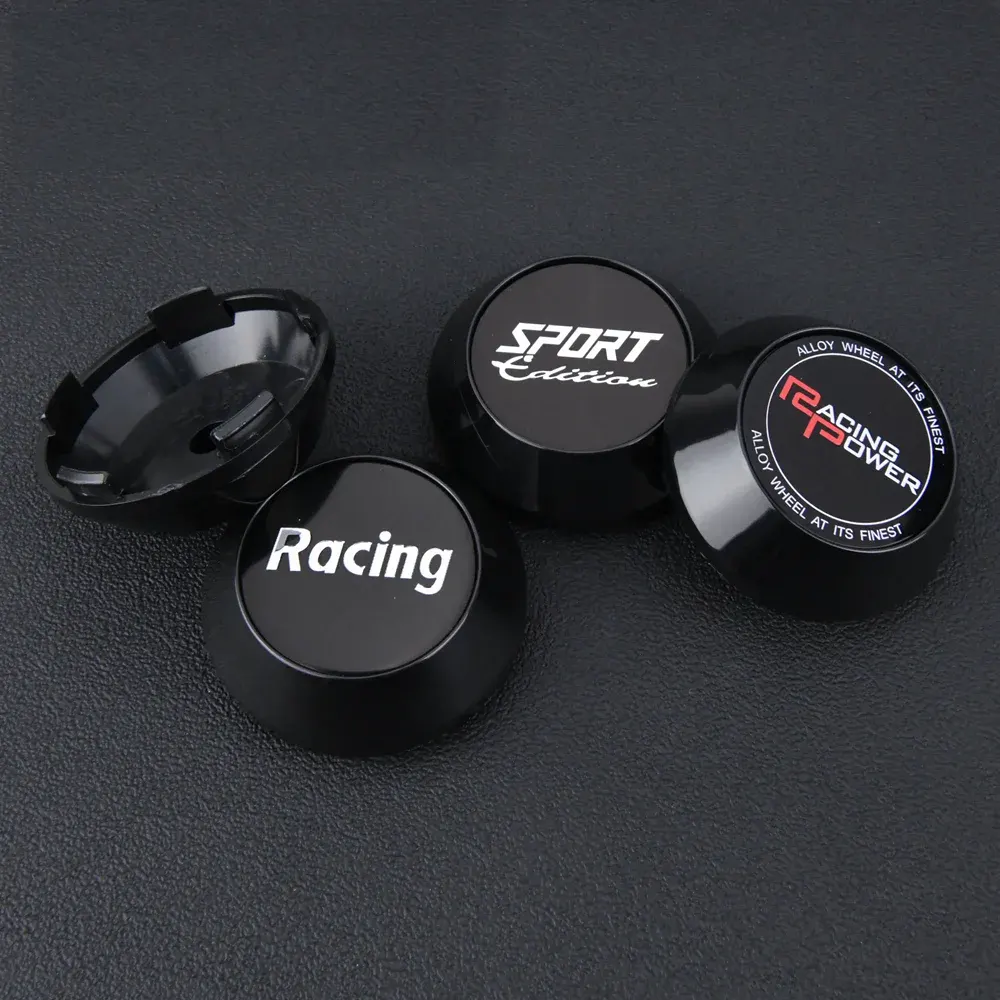 4 Stück JDM 65mm Racing Nabendeckel Nabenkappen - Image 3