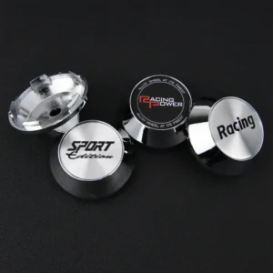 4 Stück JDM 65mm Racing Nabendeckel Nabenkappen