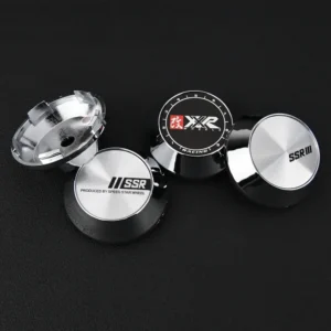 4 Stück JDM 65mm SSR XXR 530/557 Nabendeckel Nabenkappen