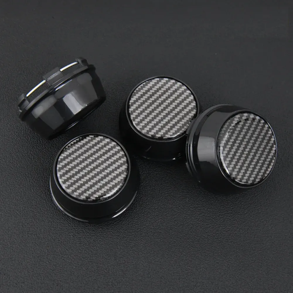 4 Stück 66mm Racing Sport Nabendeckel Nabenkappen
