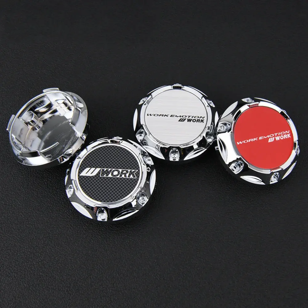4 Stück 64mm WORK MEISTER EQUIP Nabendeckel Nabenkappen