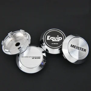 4 Stück 70mm EQUIP WORK MEISTER Nabendeckel Nabenkappen