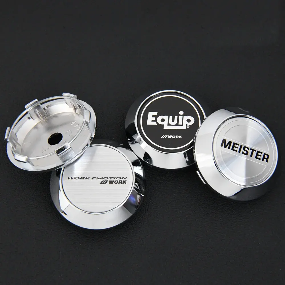 4 Stück 70mm EQUIP WORK MEISTER Nabendeckel Nabenkappen