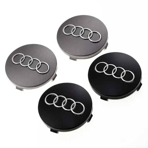 4X Audi 60mm Nabendeckel 4B0601170