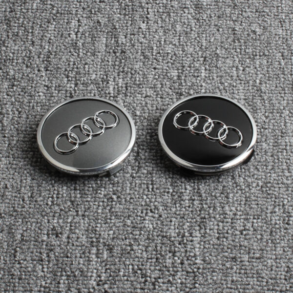 4X Audi 61mm Nabendeckel 4M0601170 - Image 4
