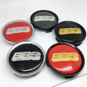 4X Für BBS Nabendeckel 74mm 75mm Radkappe
