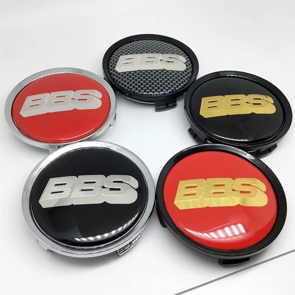 4X Für BBS Nabendeckel 74mm 75mm Radkappe