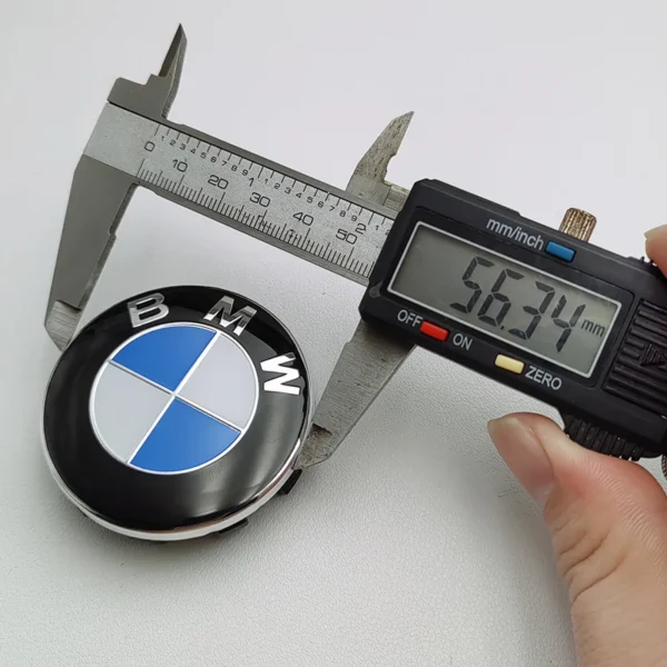 4X Für BMW Nabendeckel 50 Jahre M 55mm 56mm 3613 6850834 Radkappe - Image 5