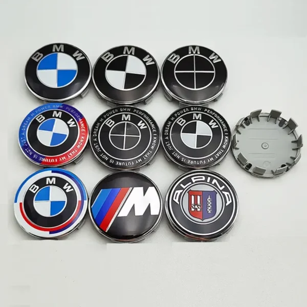 4X Für BMW Nabendeckel 50 Jahre M 68mm 3613 6783536 Radkappe - Image 6
