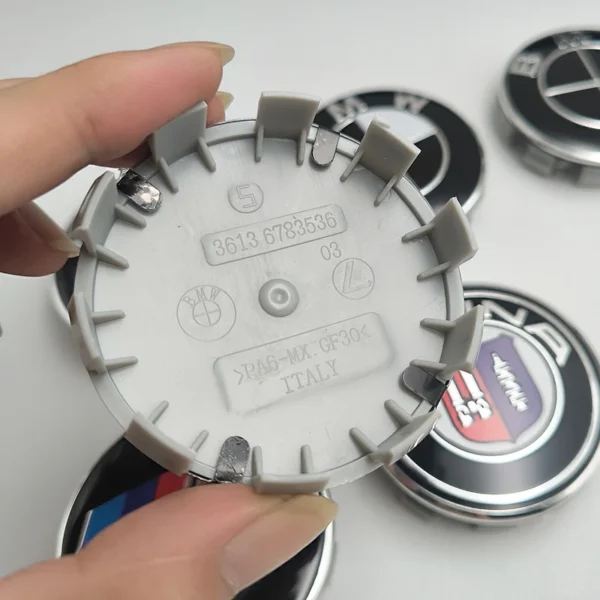 4X Für BMW Nabendeckel 50 Jahre M 68mm 3613 6783536 Radkappe - Image 4