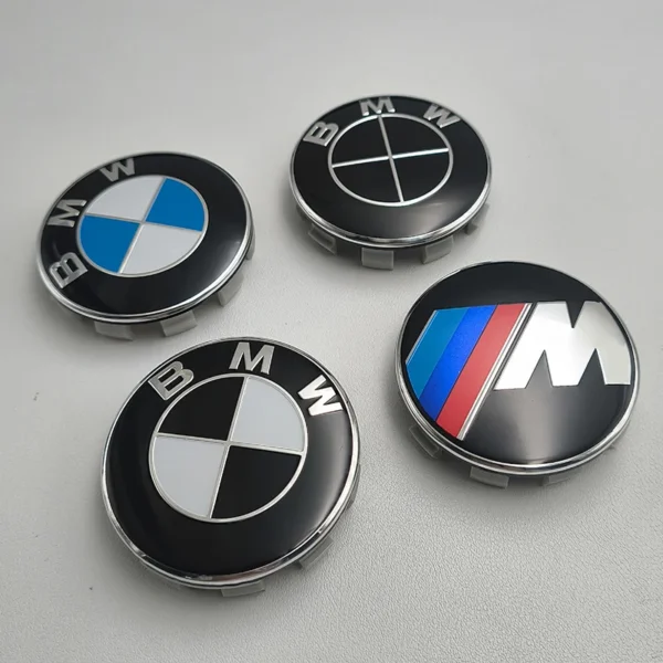 4X Für BMW Nabendeckel 50 Jahre M 68mm 3613 6783536 Radkappe - Image 3