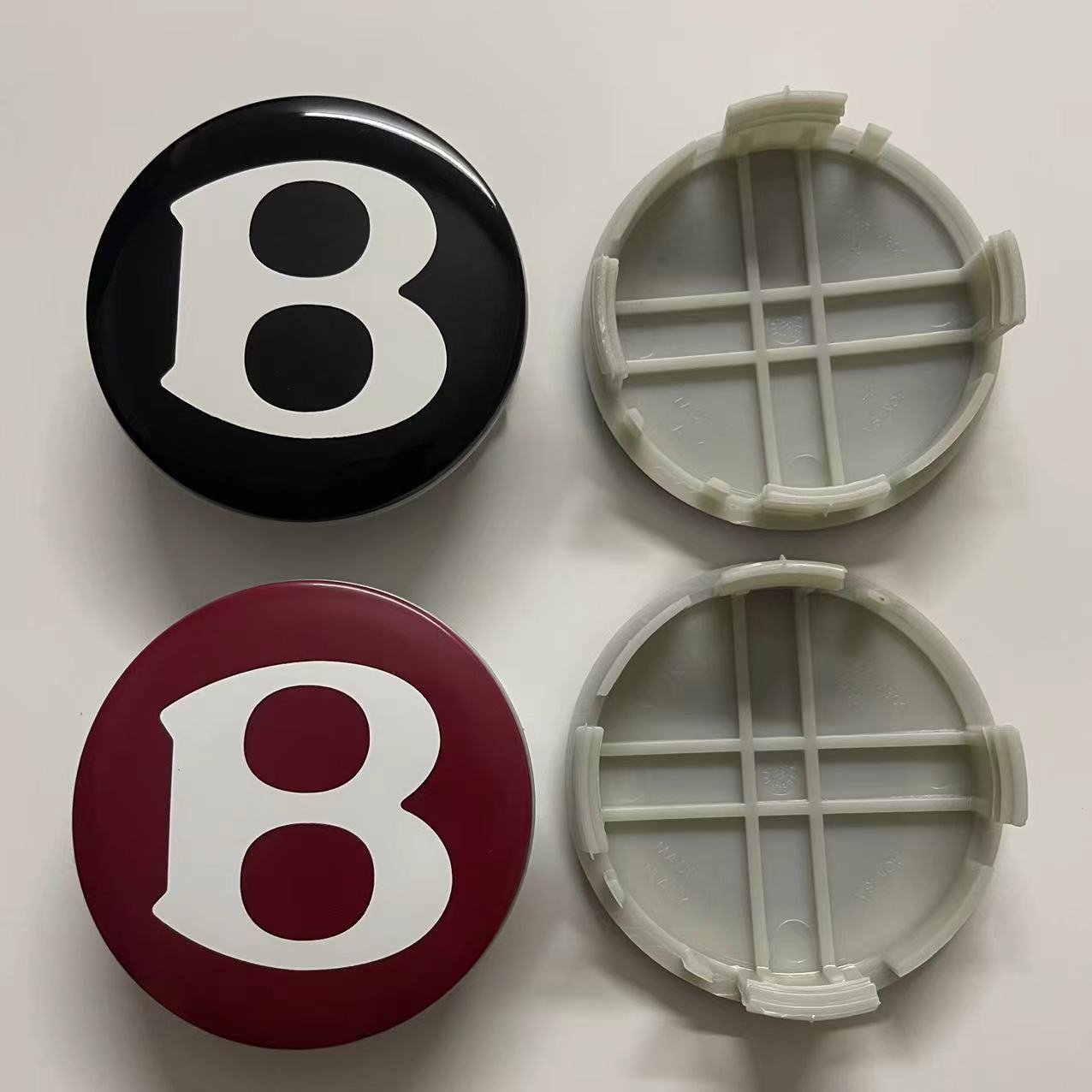 4x 69mm Bentley Nabenkappe 3W0601170F Nabendeckel Radkappen - Image 2