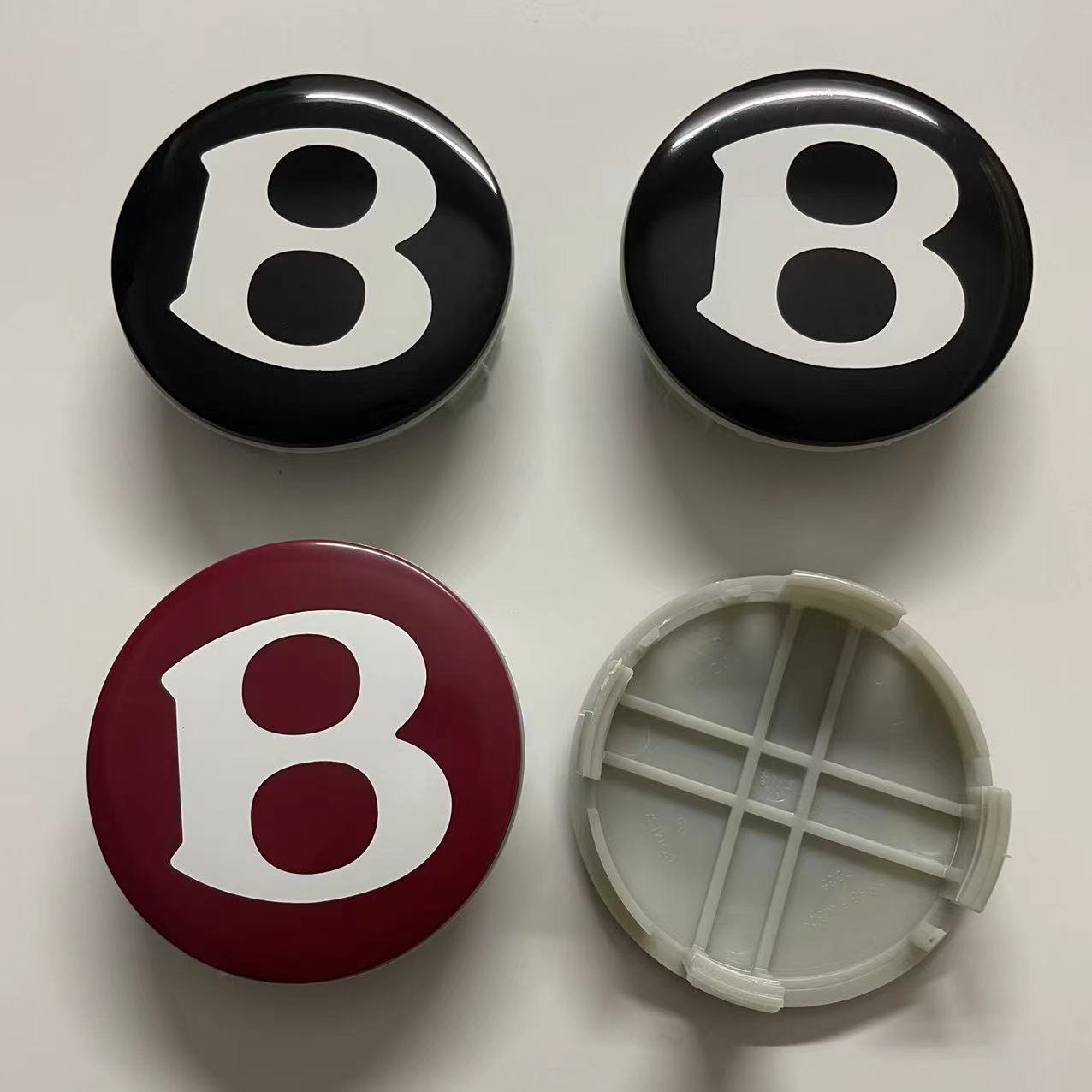 4x 69mm Bentley Nabenkappe 3W0601170F Nabendeckel Radkappen