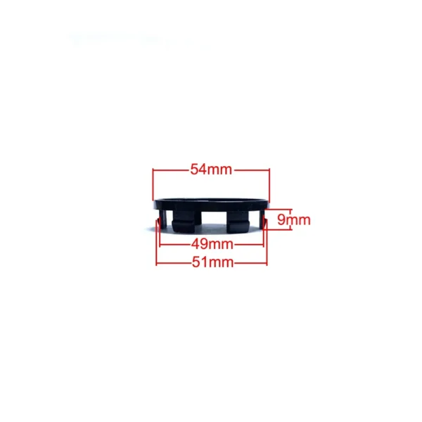 4x 54mm für OZ Racing Nabendeckel Radnabenkappen - Image 2