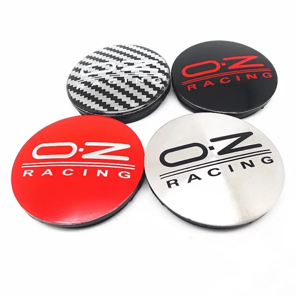 4x 55mm für OZ Racing M582 Nabendeckel Radnabenkappen