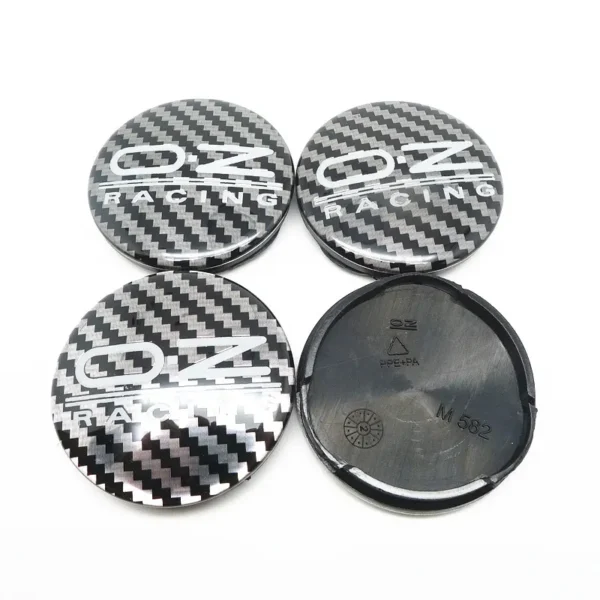 4x 55mm für OZ Racing M582 Nabendeckel Radnabenkappen - Image 8