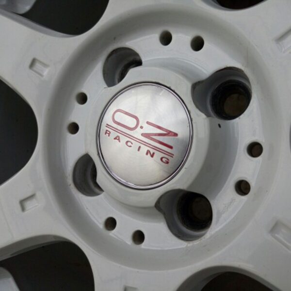 4x 60mm für OZ Racing Nabendeckel Radnabenkappen Rot logo - Image 2