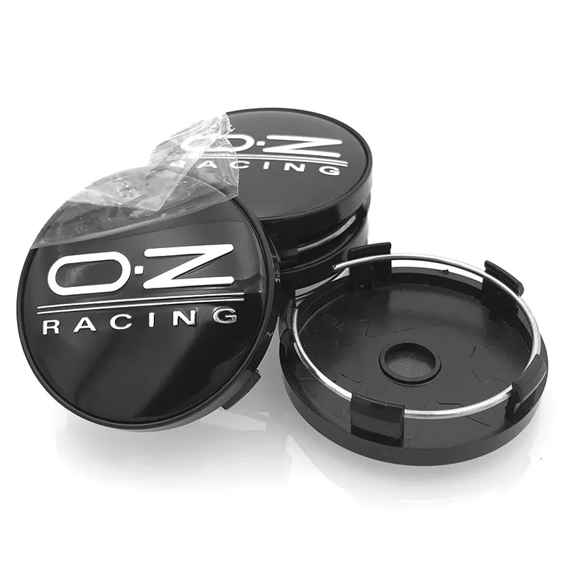 4x 60mm für OZ Racing Nabendeckel Radnabenkappen Silber - Image 7