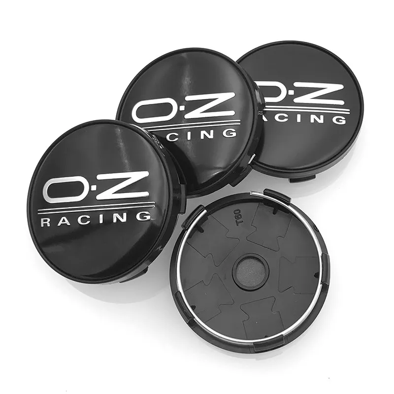 4x 60mm für OZ Racing Nabendeckel Radnabenkappen Silber - Image 3