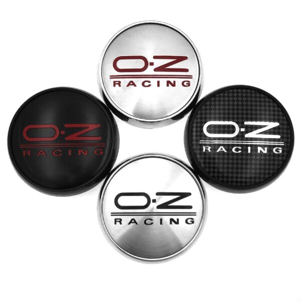 4x 65mm für OZ Racing Nabendeckel Radnabenkappen