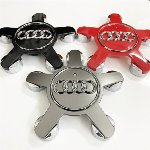 4X Audi 135mm Nabendeckel 4F0601165 - Image 3
