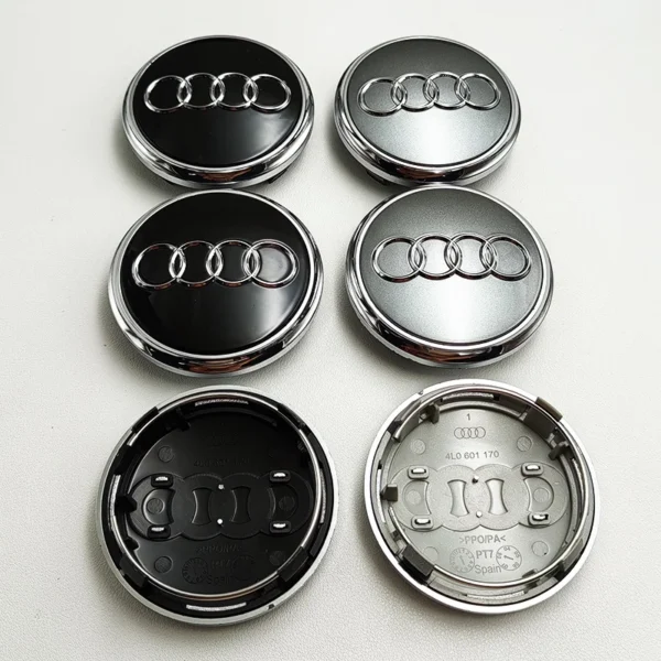 4X Audi 77mm Nabendeckel 4L0601170