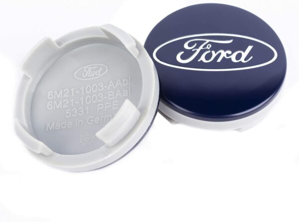 4 Stück Ford 54mm Radnabendeckel  6M21-1003-AA - Image 4