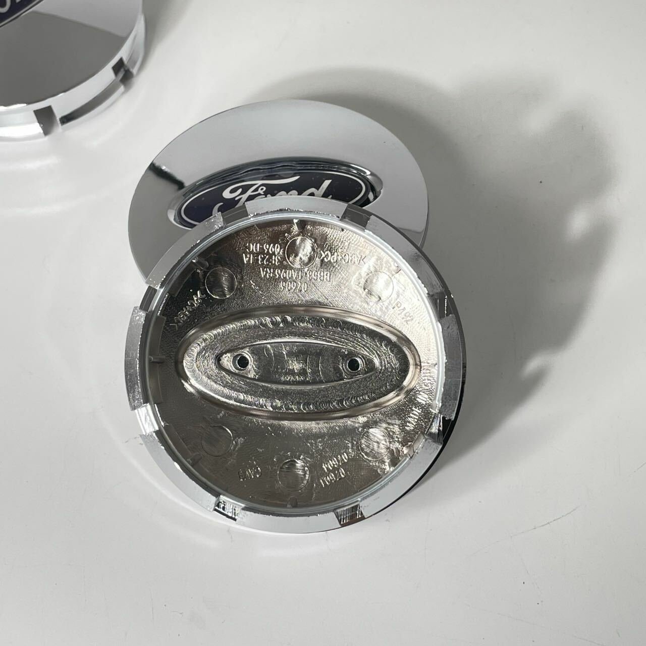 4X BB531A096RA Ford 65mm Radnabendeckel Nabendeckel Radnabenkappen - Image 3