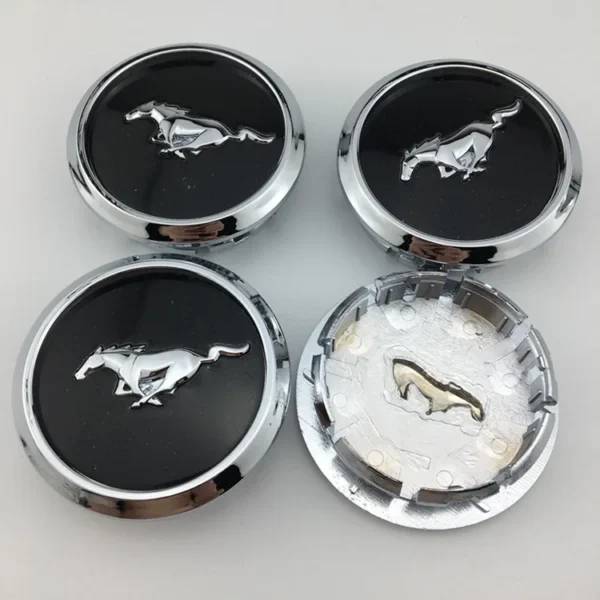 4x 68mm für Ford Mustang Nabendeckel Radnabenkappen - Image 4