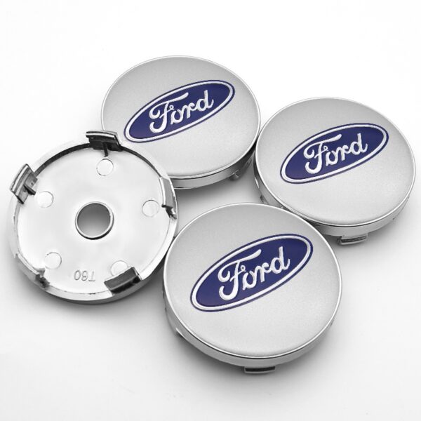4 Stück Ford 60mm Radnabendeckel Radkappen - Image 7