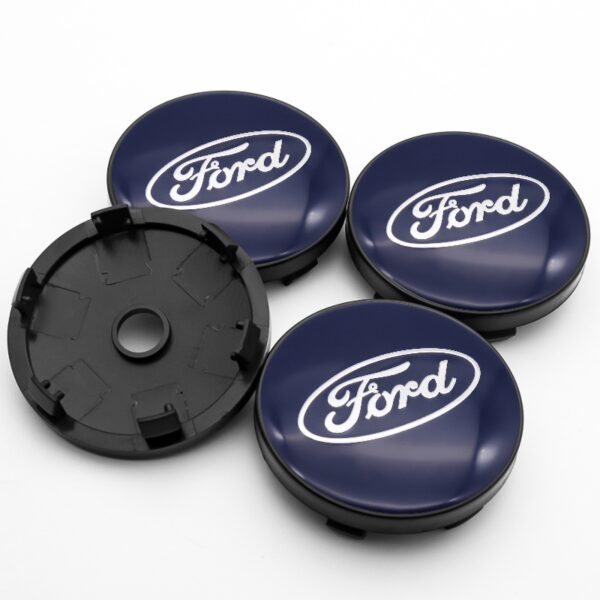 4 Stück Ford 60mm Radnabendeckel Radkappen - Image 6