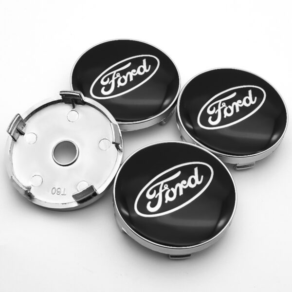 4 Stück Ford 60mm Radnabendeckel Radkappen - Image 8