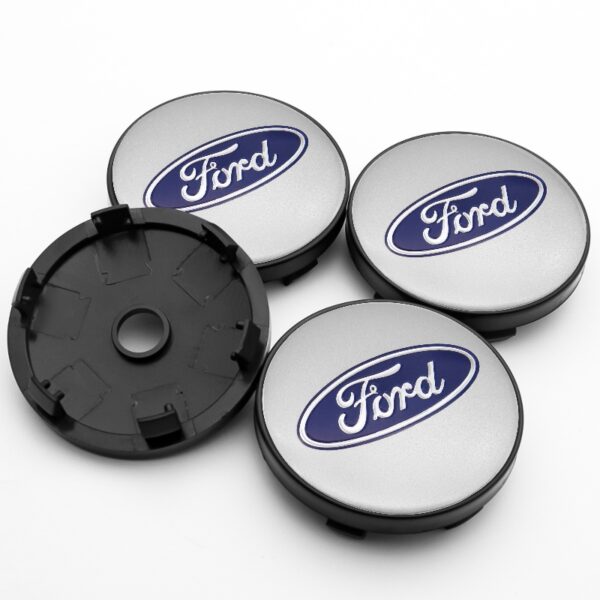 4 Stück Ford 60mm Radnabendeckel Radkappen - Image 4