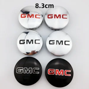 4x 83mm für GMC Nabendeckel Radnabenkappen