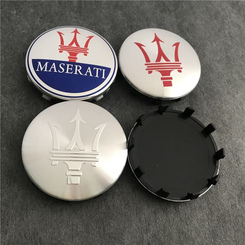 Maserati 4 Stück 60mm Nabendeckel Radkappen - Image 5