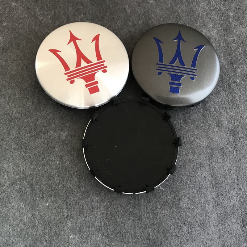 Maserati 4 Stück 60mm Nabendeckel Radkappen - Image 2