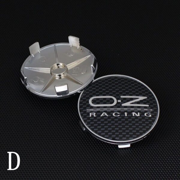 4x 68mm für OZ Racing Nabendeckel Radnabenkappen Silber - Image 6