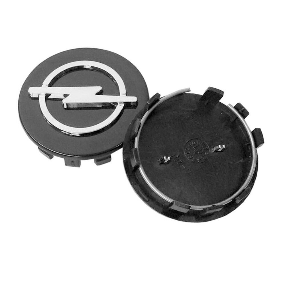 4X Opel 59mm 58mm Nabendeckel Radkappen Zafira Corsa Tigra - Image 2