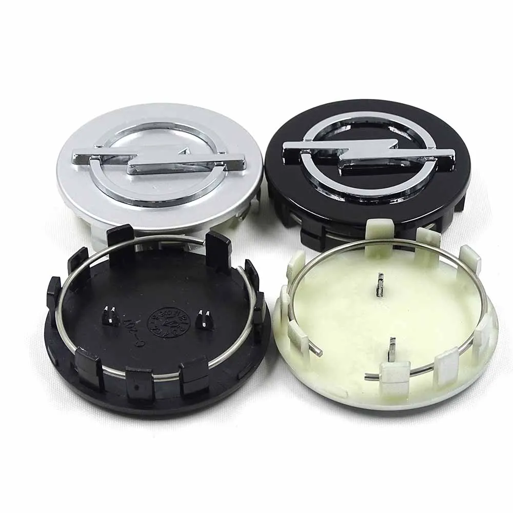 4X Opel 59mm 58mm Nabendeckel Radkappen Zafira Corsa Tigra