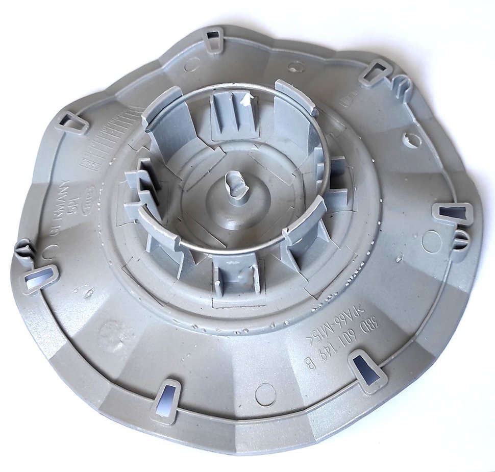 4X 3BD601149B Volkswagen Nabendeckel Radkappen - Image 3