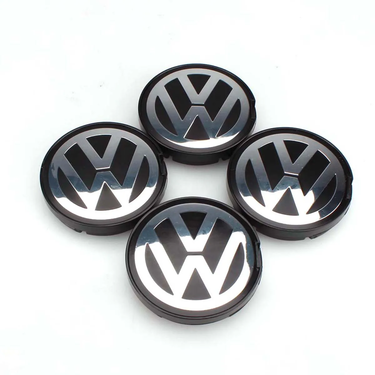 4X Volkswagen 55mm Nabendeckel Radkappen 6N0601171