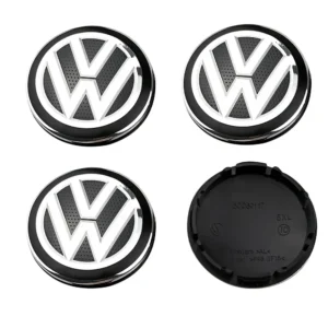 4X Volkswagen 56mm Nabendeckel Radkappen 6CD601171