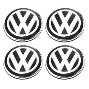 4X Volkswagen 65mm Nabendeckel Radkappen 5G0601171