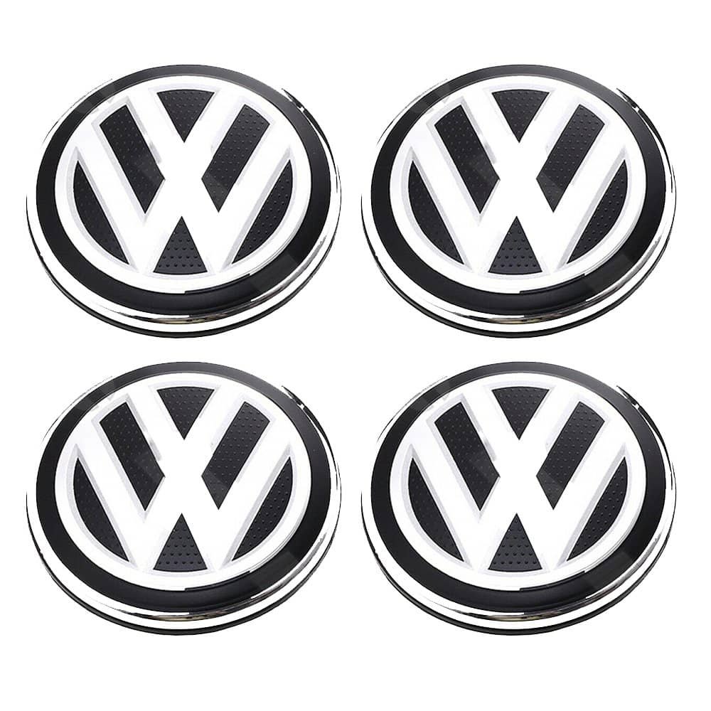 4X Volkswagen 65mm Nabendeckel Radkappen 5G0601171