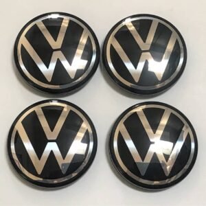 4X Volkswagen 65mm Nabendeckel Radkappen 5G0601171 neuer Stil