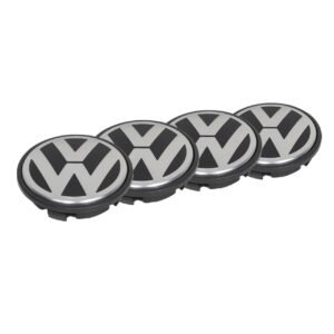 4X Volkswagen 70mm Nabendeckel Radkappen 7L6601149B