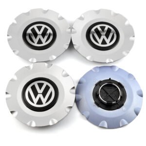 4X Volkswagen Nabendeckel Radkappen C1007K148