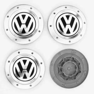4X Volkswagen Nabendeckel Radkappen XW0609-15